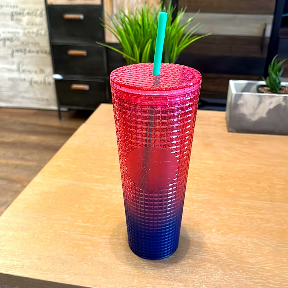 Starbucks Pink/Blue Ombré Venti Tumbler